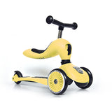Scooter 2 en 1 Highway Kick 1 Lemon