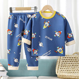 Pijama Frizado Azul Espacial