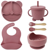 Set Alimentación Complementaria Rosado