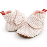 Pantuflas Algodón Rayas