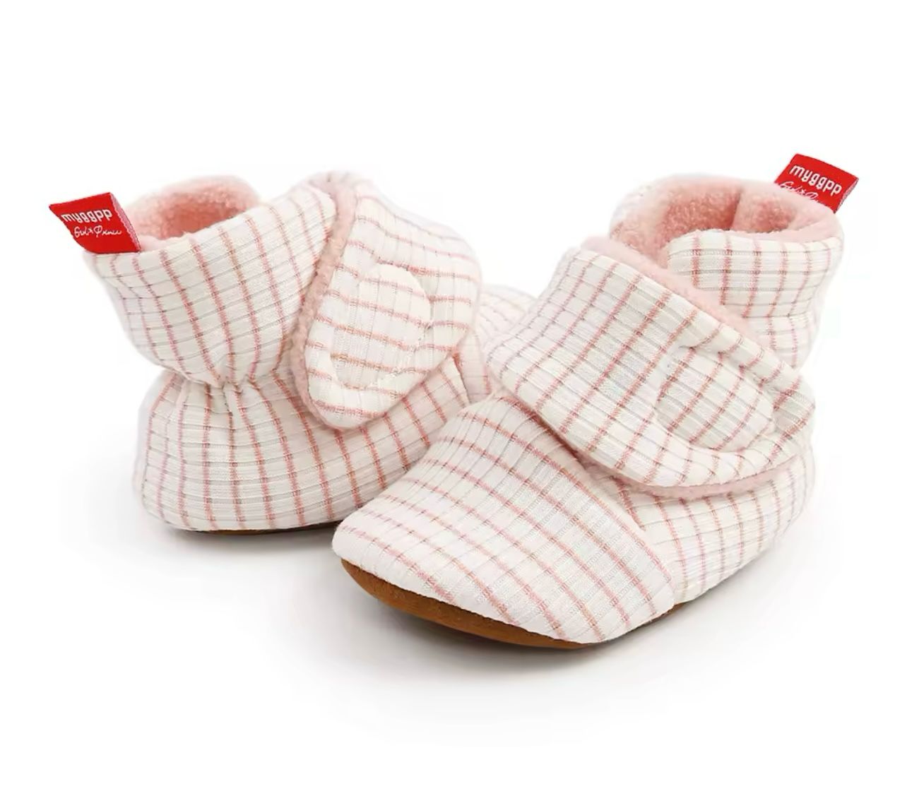 Pantuflas Algodón Rayas
