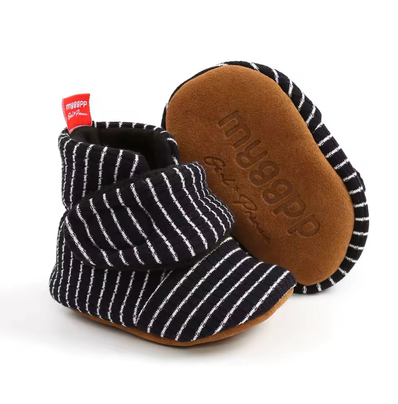 Pantuflas Algodón Rayas
