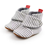 Pantuflas Algodón Rayas