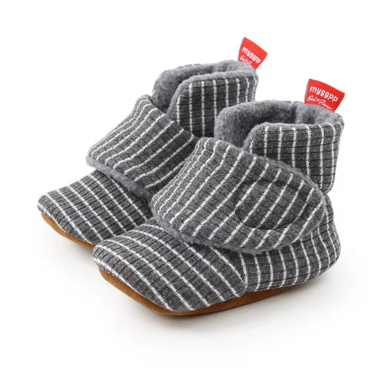Pantuflas Algodón Rayas
