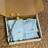 Box New Born 3 Piezas - Celeste y Rosado