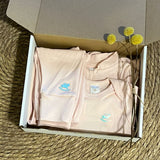 Box New Born 3 Piezas - Celeste y Rosado