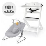 Silla de comer evolutiva 4 en 1 Enock + Mecedora Calmee - KinderKraft