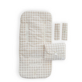 Cubrecoche Vichy Beige