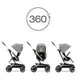Coche Compacto 360° Eezy S Twist Plus 2 - Cybex
