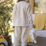 Pijama Franela Estrellas Amarillas