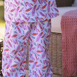 Pijama Franela Plumas