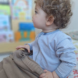 Manta Tejida Lisa Café 100 x 80 cm