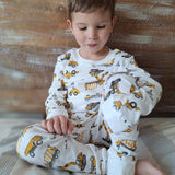 Pijama Largo Algodón Excavadora